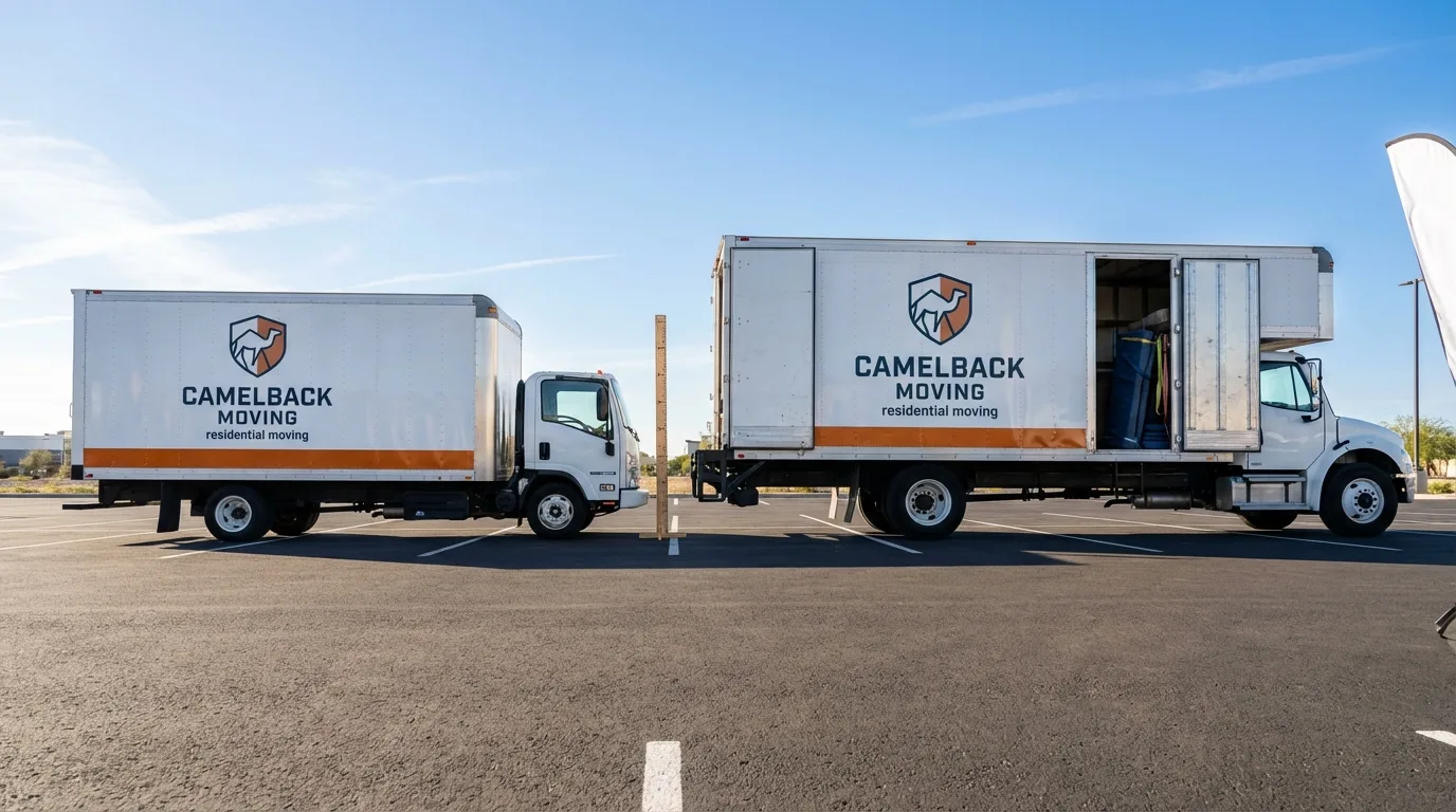 Moving truck size capacity guide in Sykesville